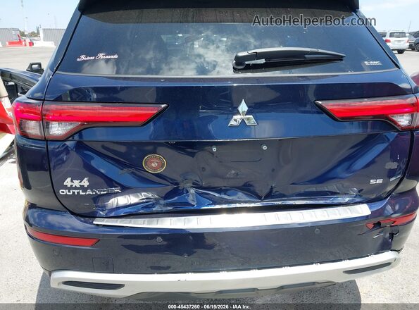 JA4J4UA88NZ080486 2022 MITSUBISHI OUTLANDER Dark Blue Widok z przodu