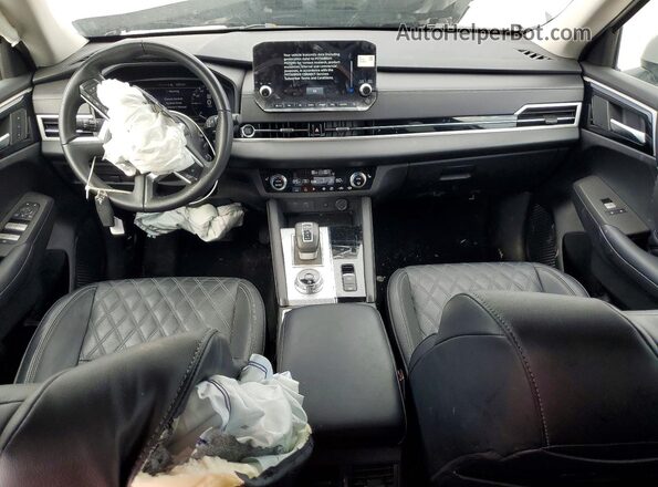 JA4J4WA84RZ030833 2024 MITSUBISHI OUTLANDER Серебряный Вид панели приборов