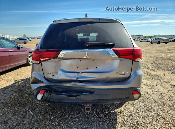 JA4JZ3AX1JZ605417 2018 MITSUBISHI OUTLANDER Gray Rear view