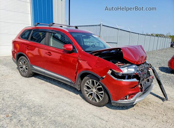 JA4JZ3AX2HZ600253 2017 MITSUBISHI OUTLANDER Red Delantero derecho
