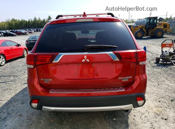 JA4JZ3AX2HZ600253 2017 MITSUBISHI OUTLANDER Red Vista trasera