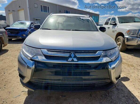 JA4JZ3AX3JZ606908 2018 MITSUBISHI OUTLANDER Silver Vista frontal
