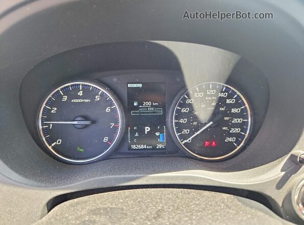 JA4JZ3AX7HZ611636 2017 MITSUBISHI OUTLANDER White Widok zestawu wskaźników