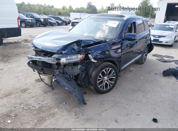JA4JZ4AX0GZ017894 2016 MITSUBISHI OUTLANDER Blue Przód lewy