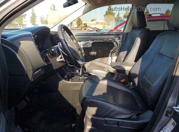 JA4JZ4AX2GZ056342 2016 MITSUBISHI OUTLANDER Silver წინა სალონის ხედი