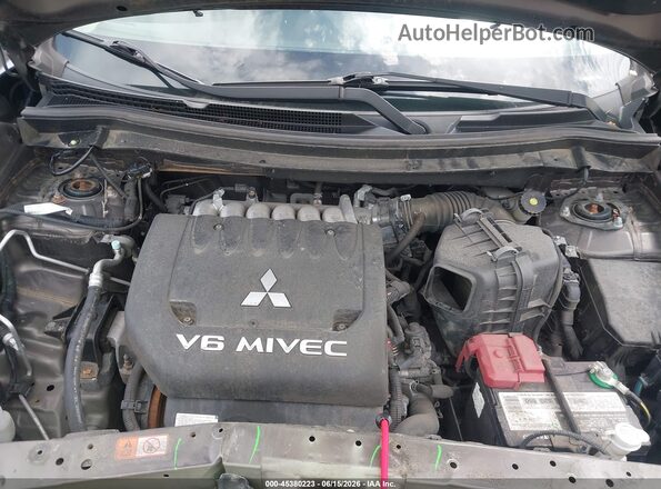 JA4JZ4AX3HZ031161 2017 MITSUBISHI OUTLANDER Коричневый Вид сзади