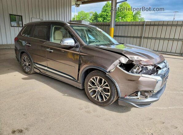 JA4JZ4AX5GZ037459 2016 MITSUBISHI OUTLANDER Gray 