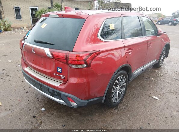 JA4JZ4AX7JZ059146 2018 MITSUBISHI OUTLANDER Red Tył prawy