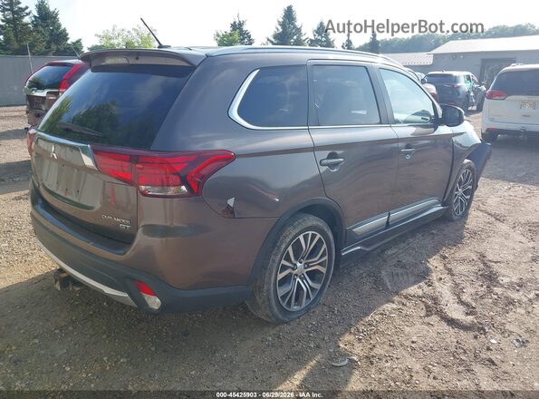 JA4JZ4AX8GZ005587 2016 MITSUBISHI OUTLANDER Коричневый Задняя правая четверть