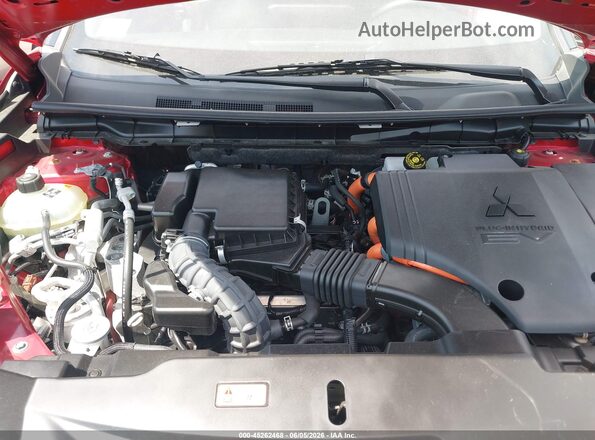 JA4T5UA95PZ013281 2023 MITSUBISHI OUTLANDER PHEV Red უკანა ხედი