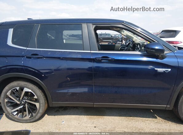 JA4T5VA93RZ017578 2024 MITSUBISHI OUTLANDER PHEV Blue უკანა სალონის ხედი