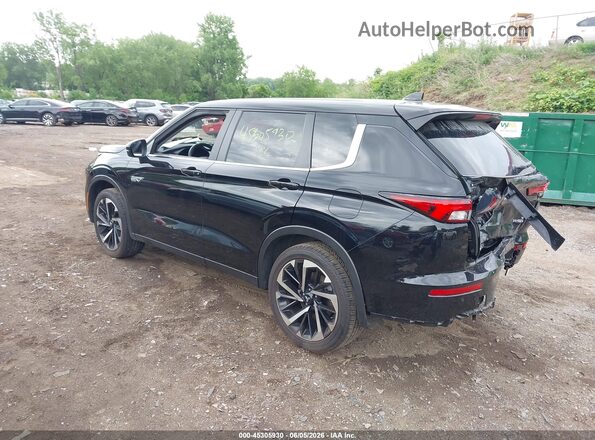 JA4T5VA93SZ003153 2025 MITSUBISHI OUTLANDER PHEV Black უკანა მარცხენა