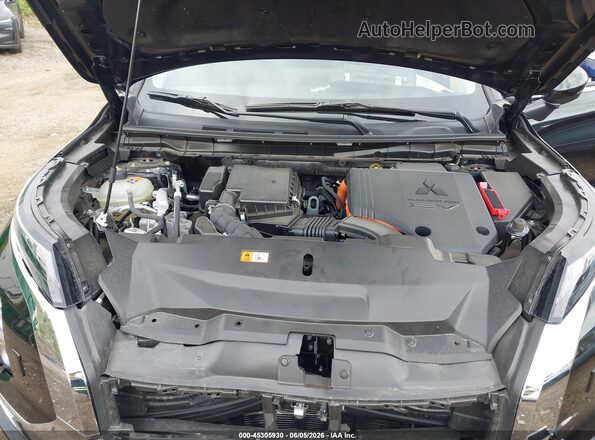 JA4T5VA93SZ003153 2025 MITSUBISHI OUTLANDER PHEV Black უკანა ხედი