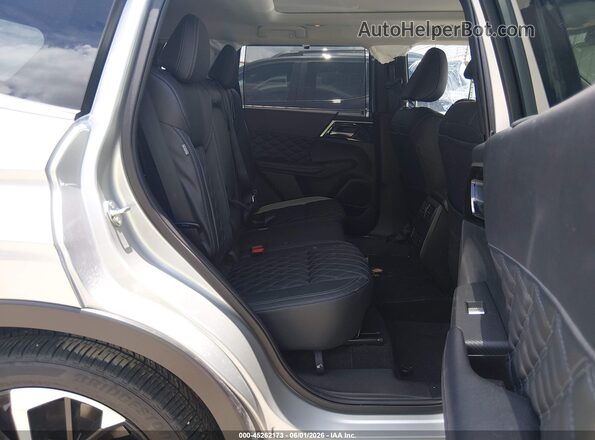 JA4T5WA97SZ008443 2025 MITSUBISHI OUTLANDER PHEV Gray Vista de la etiqueta del VIN