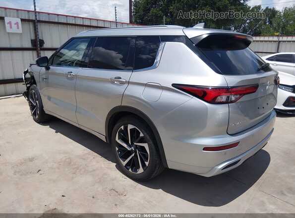 JA4T5WA97SZ008443 2025 MITSUBISHI OUTLANDER PHEV Gray Trasero izquierdo