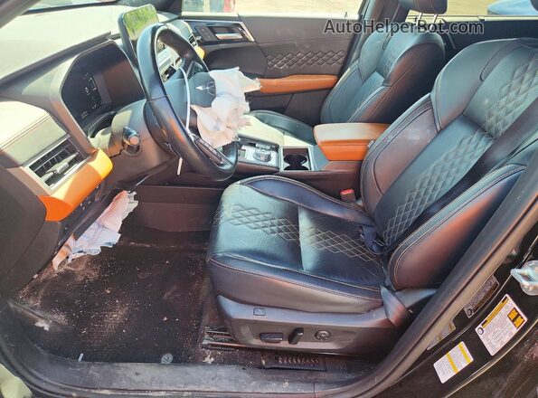 JA4T5WA9XRZ623644 2024 MITSUBISHI OUTLANDER Black Вид салону спереду