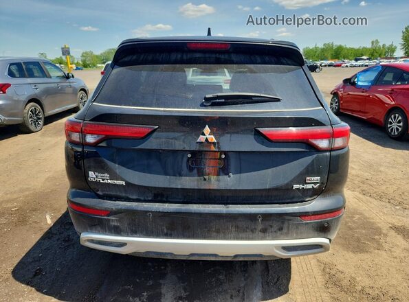 JA4T5WA9XRZ623644 2024 MITSUBISHI OUTLANDER Black Вид ззаду