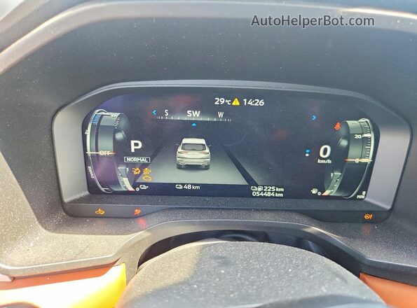 JA4T5WA9XRZ623644 2024 MITSUBISHI OUTLANDER Black Вид щитка приладів