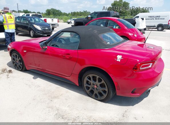 JC1NFAEK0H0115954 2017 FIAT 124 SPIDER Red Հետևի ձախ