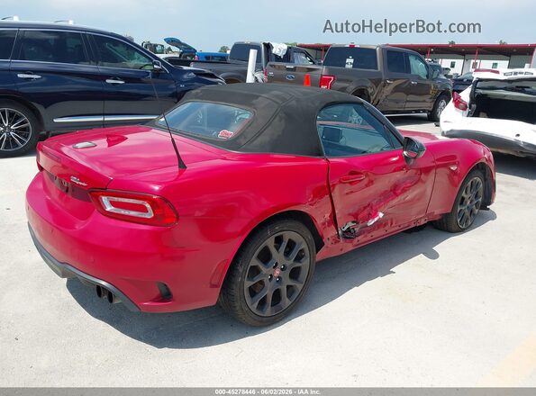 JC1NFAEK0H0115954 2017 FIAT 124 SPIDER Red Հետևի աջ