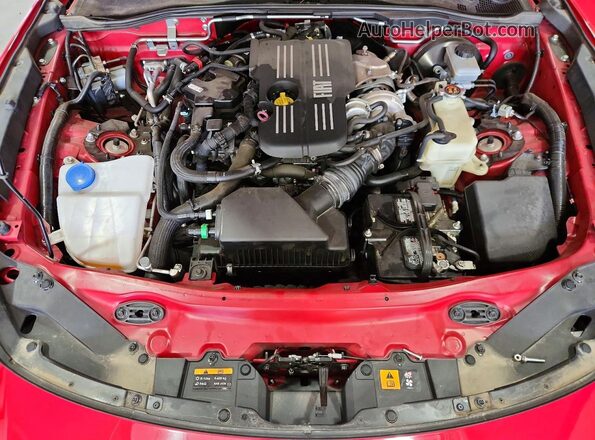 JC1NFAEK2L0144087 2020 FIAT 124 Red Rear interior view