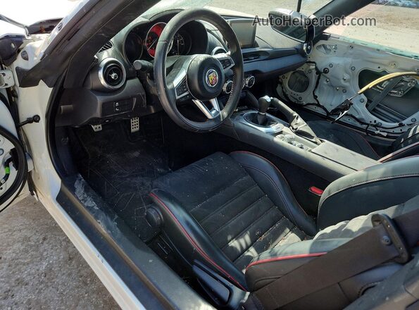 JC1NFAEK9K0142898 2019 FIAT 124 White Առջևի վահանակի տեսք
