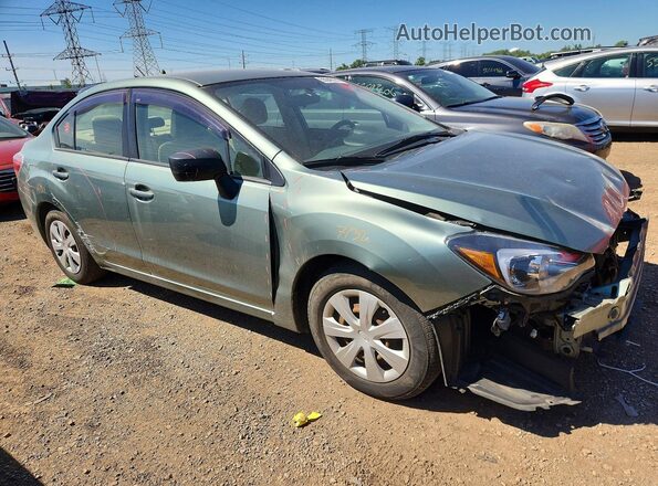 JF1GJAA61GH021879 2016 SUBARU IMPREZA Зеленый Передняя правая четверть