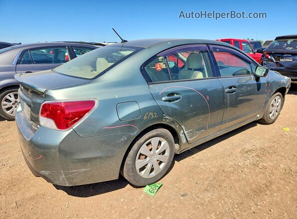 JF1GJAA61GH021879 2016 SUBARU IMPREZA Зеленый Задняя правая четверть
