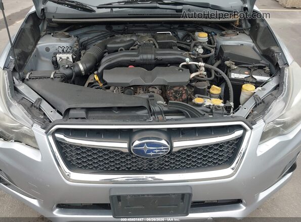 JF1GJAA65GG009353 2016 SUBARU IMPREZA Silver Widok z tyłu