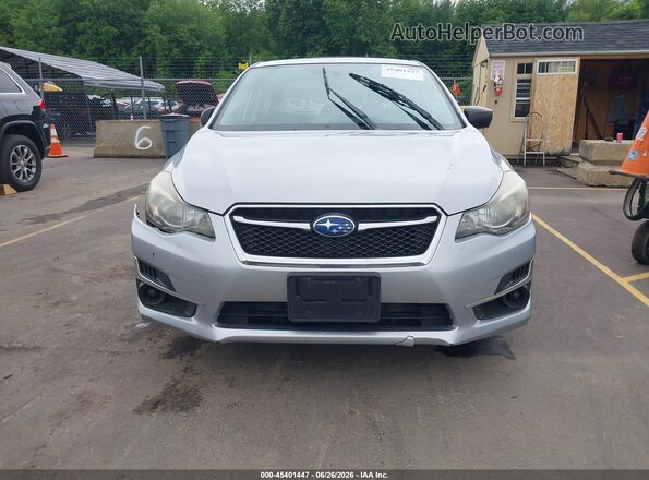 JF1GJAA65GG009353 2016 SUBARU IMPREZA Silver Widok zestawu wskaźników