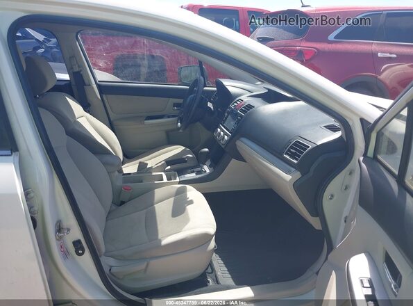 JF1GJAB63GH006217 2016 SUBARU IMPREZA White წინა სალონის ხედი