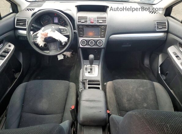 JF1GJAB63GH017542 2016 SUBARU IMPREZA Charcoal Առջևի վահանակի տեսք