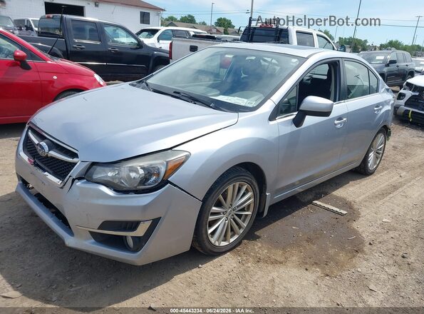 JF1GJAF64GH009251 2016 SUBARU IMPREZA Silver Przód lewy