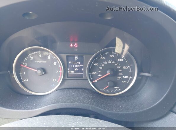 JF1GJAF65GH009856 2016 SUBARU IMPREZA Black Widok tylnych siedzeń