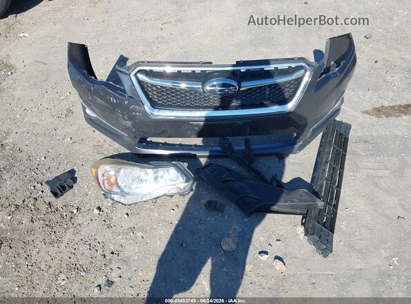 JF1GJAF65GH009856 2016 SUBARU IMPREZA Black Widok zestawu wskaźników