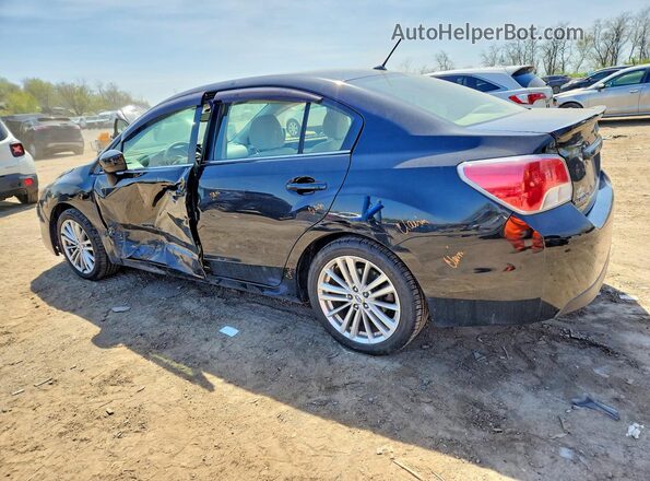 JF1GJAF67GH015450 2016 SUBARU IMPREZA Black Tył lewy