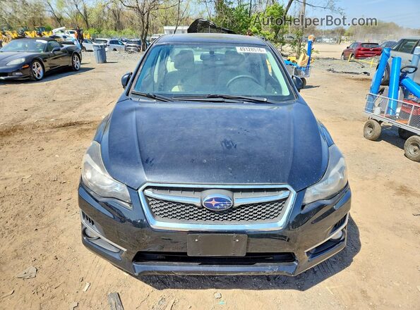 JF1GJAF67GH015450 2016 SUBARU IMPREZA Black Widok z przodu