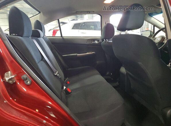 JF1GJAF69GH003929 2016 SUBARU IMPREZA Red Հետևի նստատեղերի տեսք