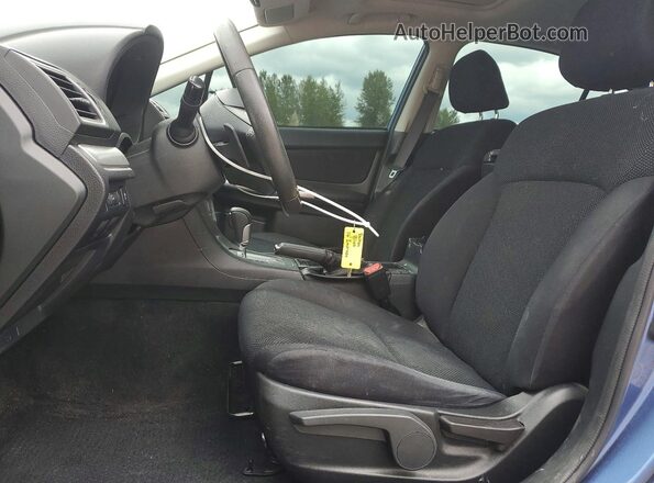 JF1GJAF69GH014011 2016 SUBARU IMPREZA Blue Front interior view