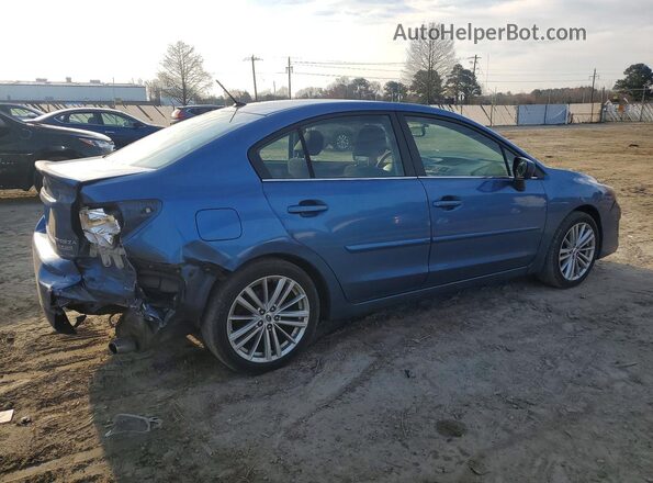 JF1GJAF6XGH005642 2016 SUBARU IMPREZA Blue Tył prawy