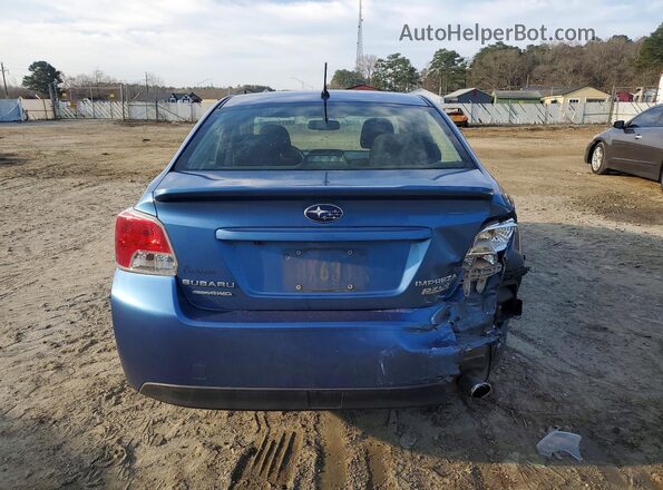 JF1GJAF6XGH005642 2016 SUBARU IMPREZA Blue Widok z tyłu