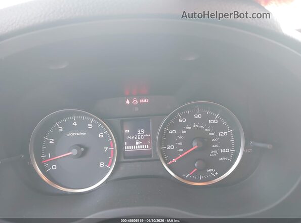 JF1GPAA65G9327976 2016 SUBARU IMPREZA Серебряный Вид задних сидений