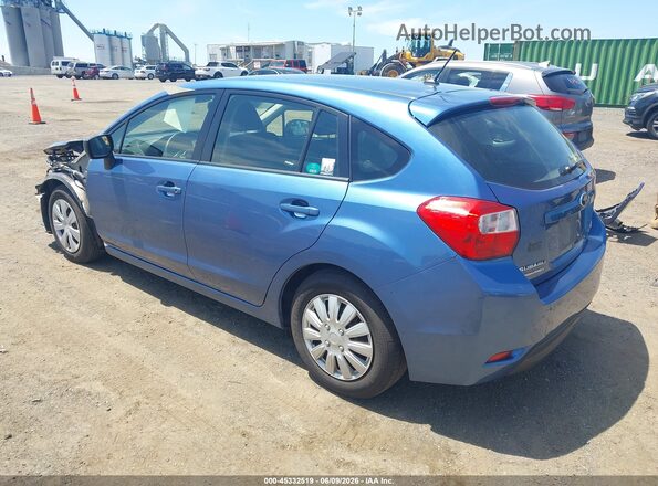 JF1GPAA66G8331234 2016 SUBARU IMPREZA Blue Tył lewy