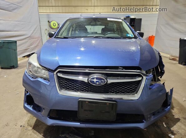 JF1GPAA6XG8218094 2016 SUBARU IMPREZA Blue Вид спереду