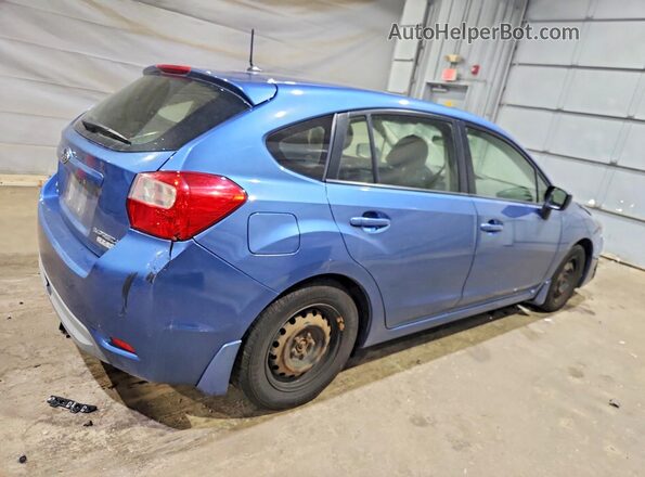 JF1GPAA6XG8218094 2016 SUBARU IMPREZA Blue Задня права чверть