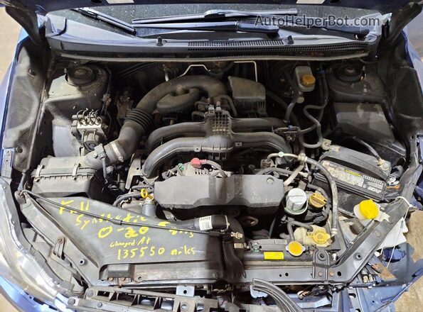 JF1GPAA6XG8218094 2016 SUBARU IMPREZA Blue Вид задньої частини салону