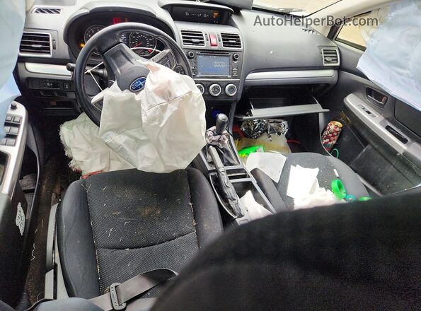 JF1GPAA6XG9303379 2016 SUBARU IMPREZA Silver Вид панелі приладів