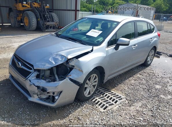 JF1GPAB62G8226768 2016 SUBARU IMPREZA Silver Vista tres cuartos delantera izquierda