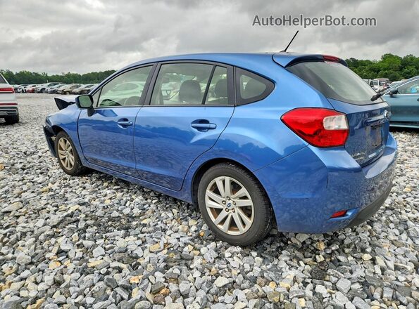 JF1GPAB6XGH259307 2016 SUBARU IMPREZA Синий Задняя левая четверть