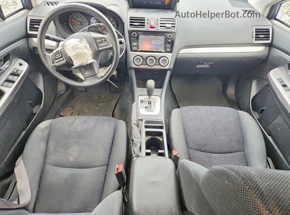 JF1GPAB6XGH259307 2016 SUBARU IMPREZA Синий Вид панели приборов